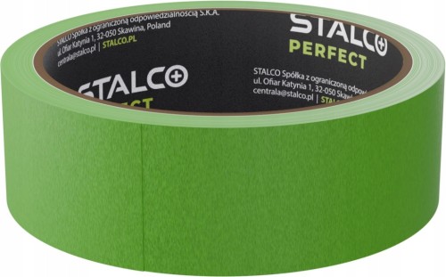 Taśma malarska do łuków i krzywizn STALCO 30 mm x 50 m
