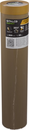 Papier malarski ochronny STALCO 600 mm x 20 m z taśmą WASHI