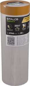 Folia ochronna STALCO 2700 mm x 20 m z taśmą WASHI