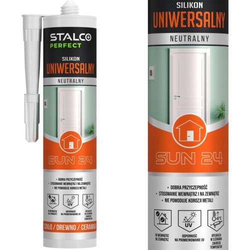 Silikon bezbarwny STALCO 280 ml
