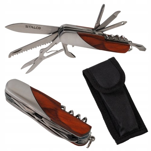 Nóż monterski STALCO 180 mm - 10 funkcji