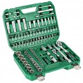 Zestaw kluczy nasadowych STALCO 1/2" + 1/4" - 94 elementy w walizce