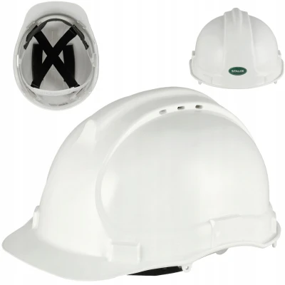 Kask ochronny STALCO HELIUS biały