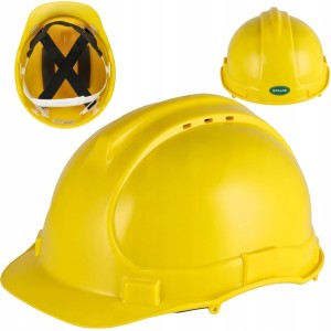 Kask ochronny STALCO HELIUS żółty