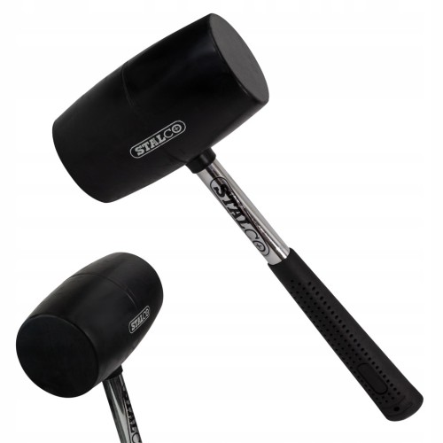 Młotek gumowy STALCO 90 mm metalowy trzonek
