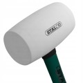 Młotek gumowy STALCO 70 mm 680 g trzonek włókno szklane