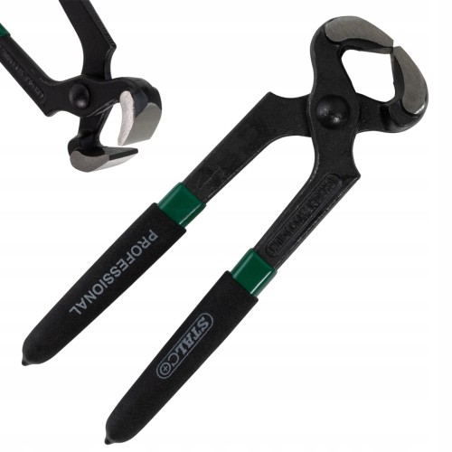 Obcęgi budowlane STALCO do cięcia wyginania gwoździ 180 mm