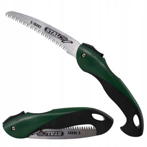 Piła ręczna do drewna mokrego STALCO 150 mm składana