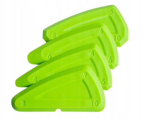 Szpachelki do silikonu STALCO zestaw 4 sztuk