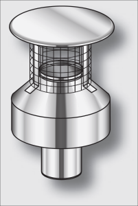 Wyrzutnia pionowa daszek nierdzewna