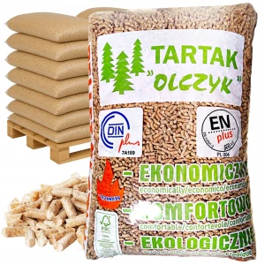 Pellet drzewny OLCZYK certyfikowany EKO 900 kg