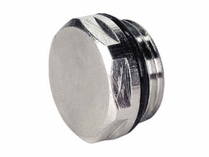 Korek chromowany DN15 do grzejników stalowych