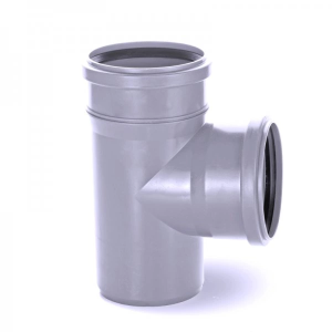 Trójnik PVC HTEA równo przelotowy 87 stopni