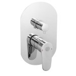 Bateria natryskowa podtynkowa 2-funkcyjna NERO Hydroland