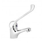 Bateria umywalkowa 1-otworowa ATUT z uchwytem łokciowym Hydroland