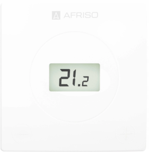 Bateryjny termostat pokojowy RT01 D-BAT AFRISO do listwy WB01 D-8-24 lub 230 