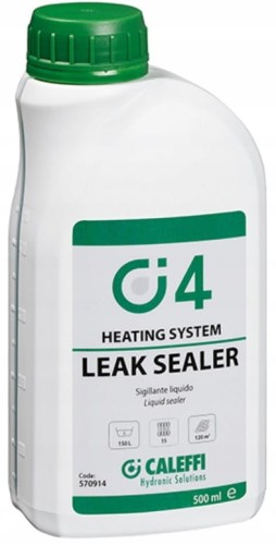 Uszczelniacz do instalacji centralnego ogrzewania CALEFFI C4 w koncentracie 500 ml