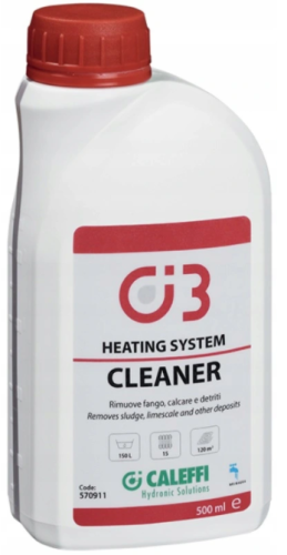 Cleaner do instalacji centralnego ogrzewania CALEFFI C3 500ml koncentrat