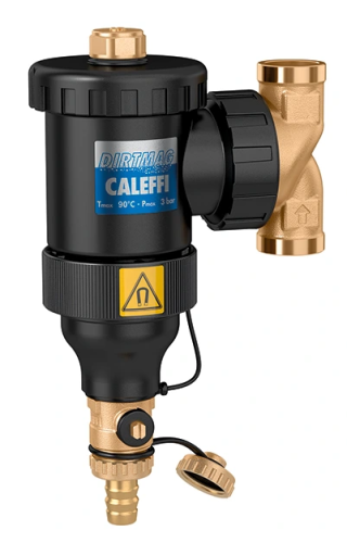 Separator zanieczyszczeń Caleffi dirtmag 3/4" z obrotową głowicą i magnesem