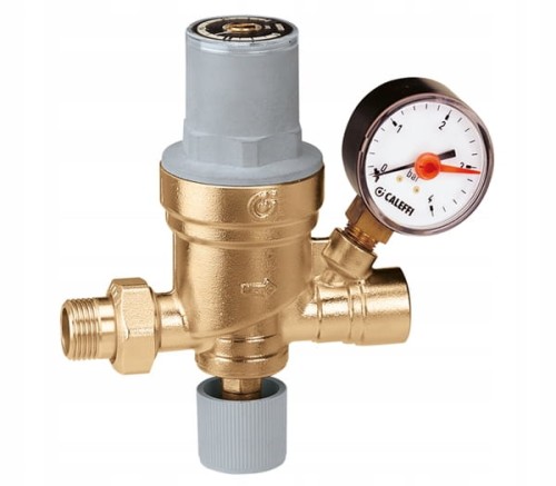 Automatyczny zawór do napełniania instalacji z manometrem o gwincie 1/2" CALEFFI