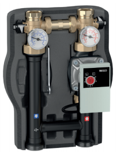 Grupa pompowa do CO i klimatyzacji CALEFFI pompa YONOS 