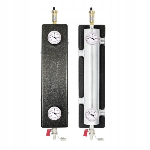 Sprzęgło hydrauliczne ASTIBI ocieplone z siatką separacyjna 4x GW 1", 2x GW 1/2"