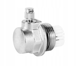 Odpowietrznik automatyczny w korku 1" lewy chrom