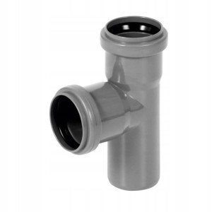 KW PP Trójnik kanalizacyjny SZ 50/50 90° Comfort